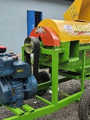 Photo of Mini Paddy Thresher with 8hp Engine