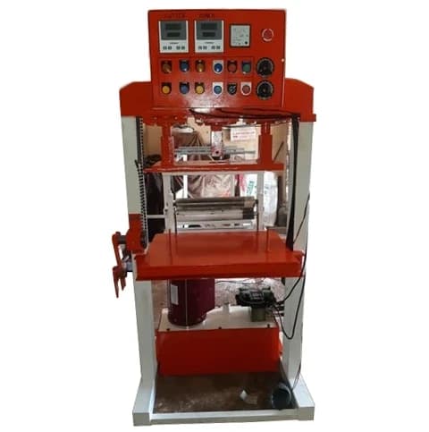 Photo of Three Cylinder 6 Roll Paper Plate Making Machine